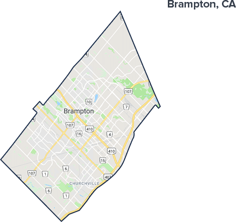 brampton-map Brampton Map