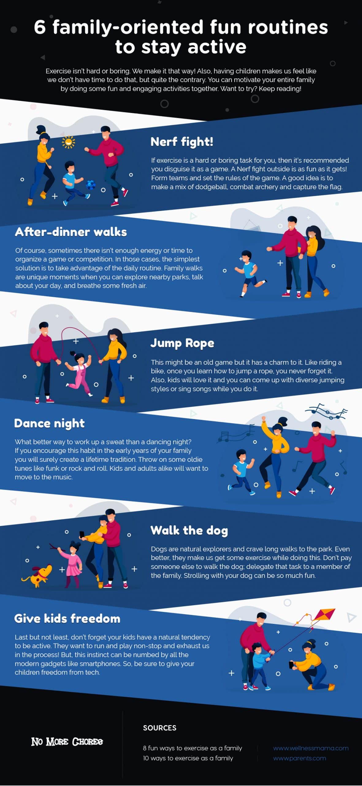 6 Family-oriented Fun Routines to Stay Active